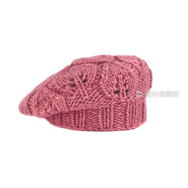 粉红色的法国贝雷帽