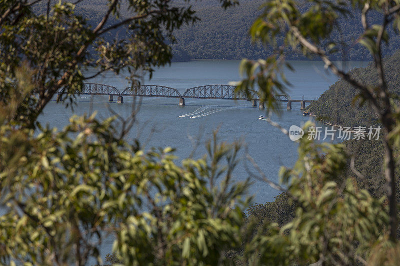 霍克斯伯里河铁路桥。