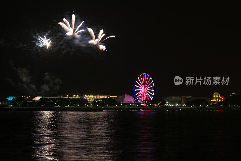 芝加哥的烟花