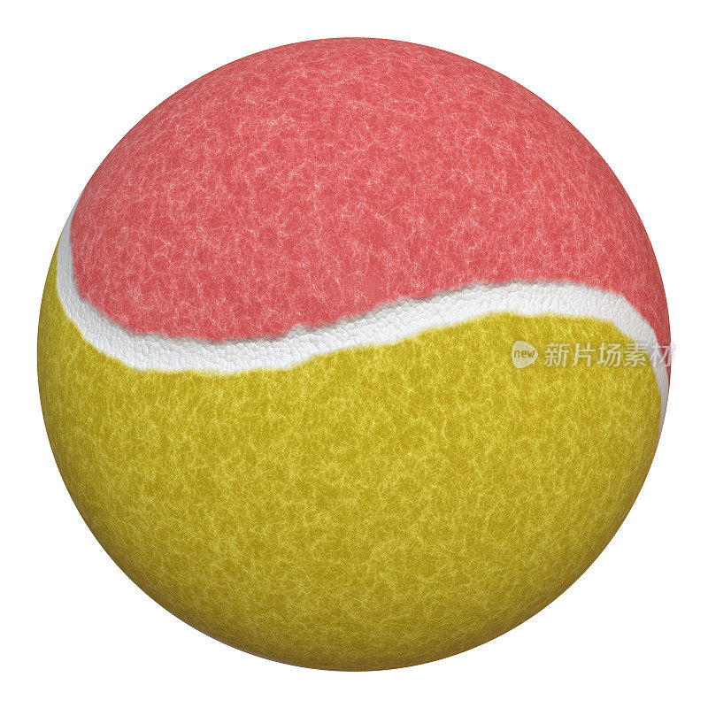 运动球-网球-黄-红-新