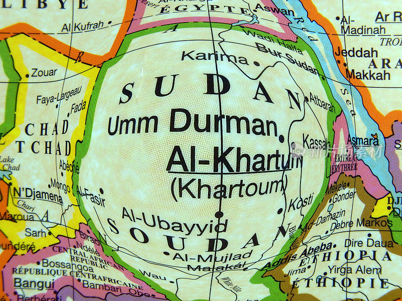 苏丹的注视地图