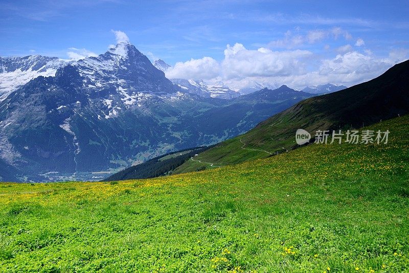 瑞士因特拉肯雪峰02