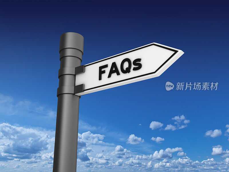 faq方向标志