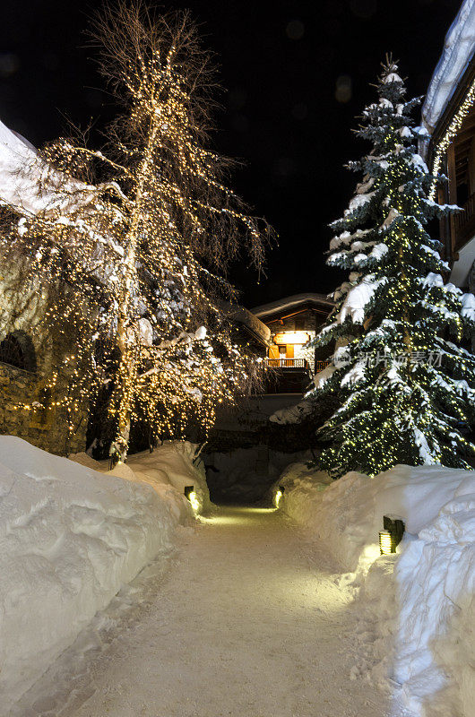 雪道路