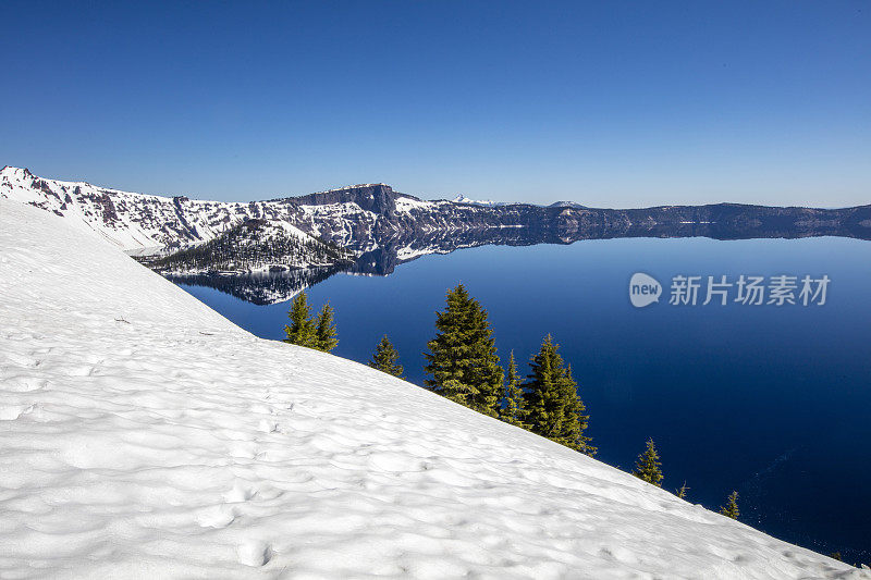 火山口湖,俄勒冈州