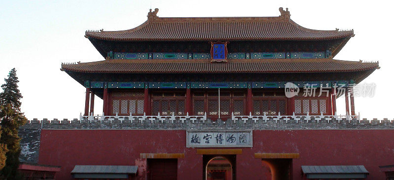 北京天安门广场紫禁城出口中国亚洲