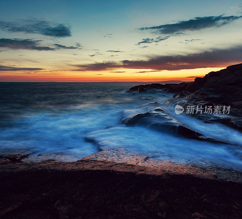 《暮光之城》的海景