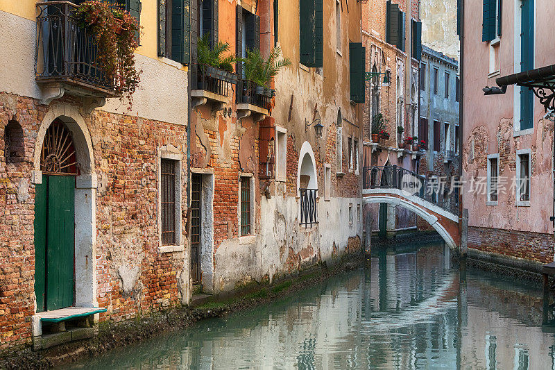 意大利的威尼斯运河