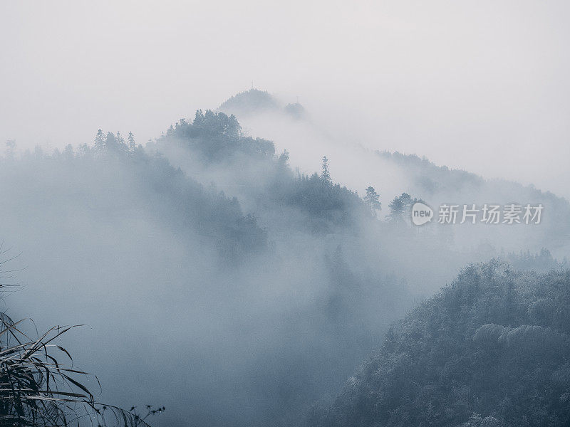 中国，广西，八角寨(八角村)峰，红沙石质地貌