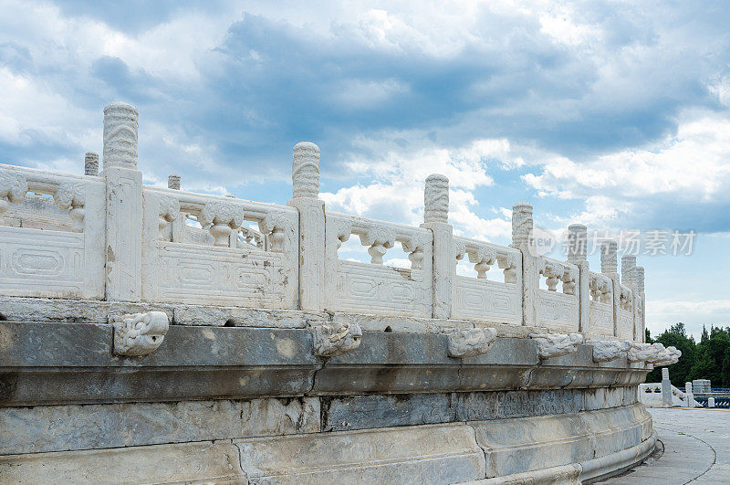 北京天坛圜丘坛广场