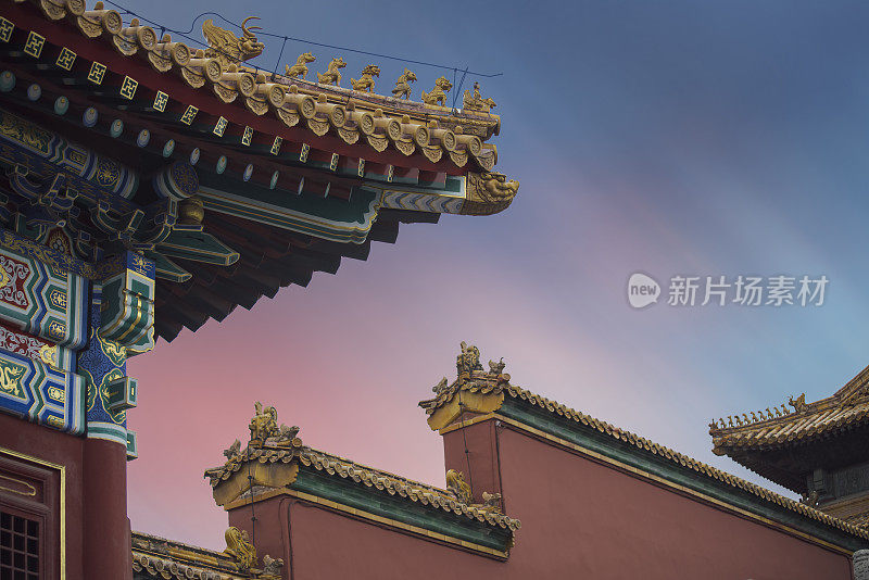 中国北京的紫禁城