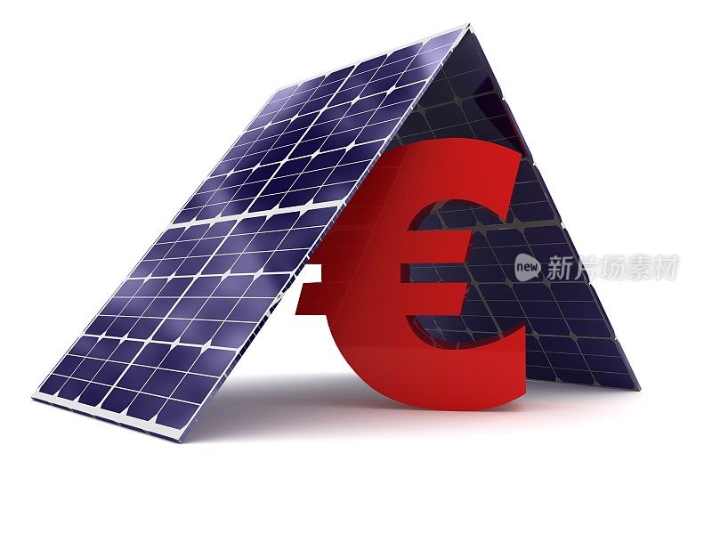 太阳能电池板可再生能源效率节约资金欧元