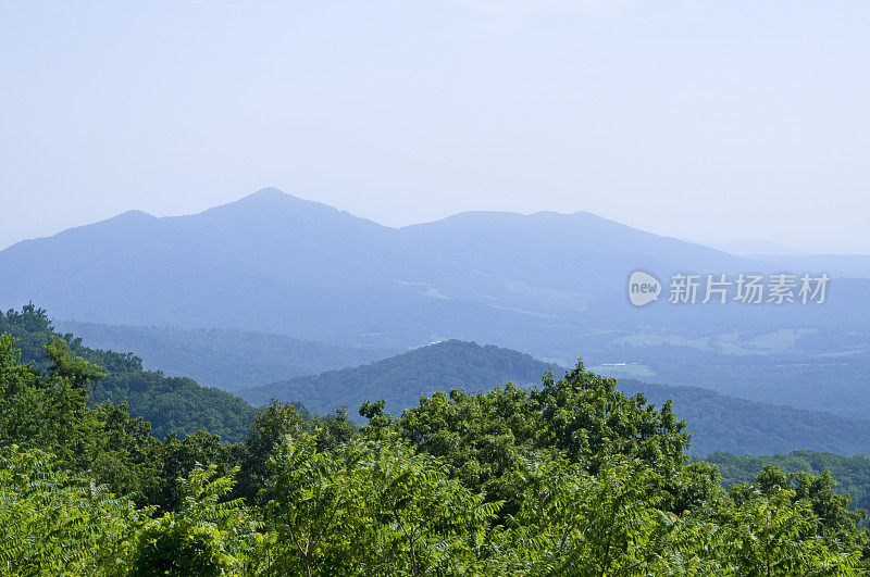 蓝岭山脉