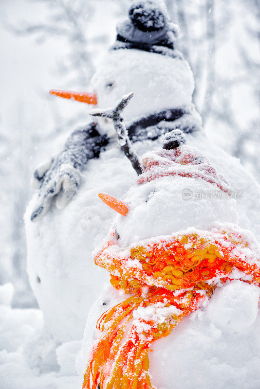 两个雪人