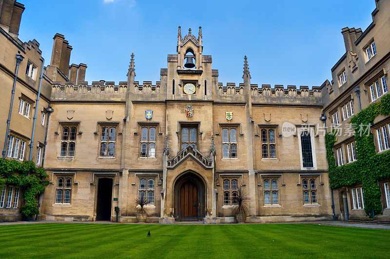 英国剑桥大学的一个学院的校园