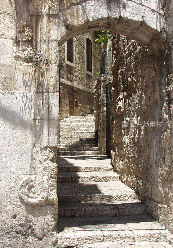 耶路撒冷的街道