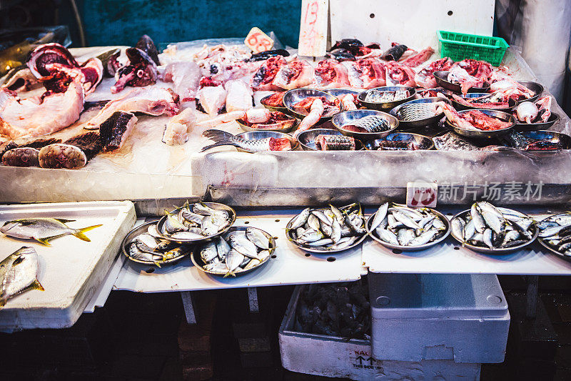 香港鱼类市场