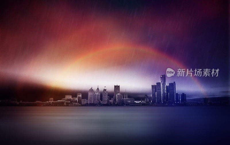 彩虹在底特律