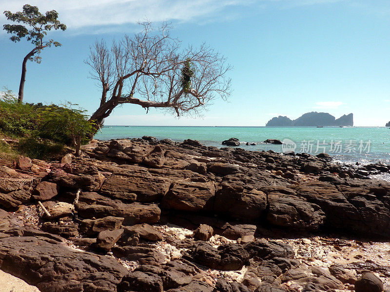 菲菲岛海景，泰国