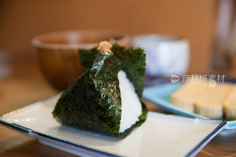 日本食品的饭团