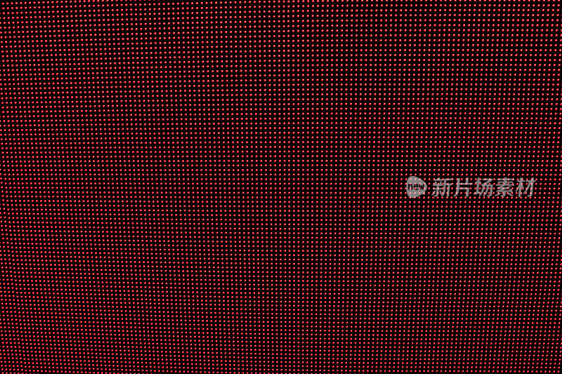 红色数字LED屏幕背景纹理