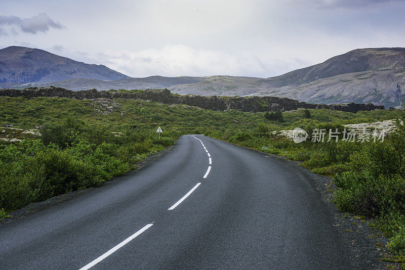 冰岛-贯穿冰岛的高速公路