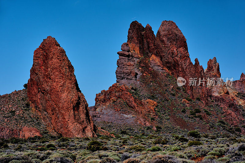 特内里费岛壮丽的火山