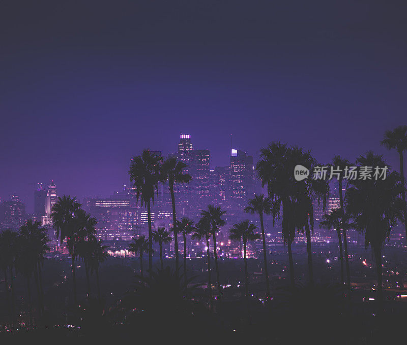 洛杉矶市区紫外线