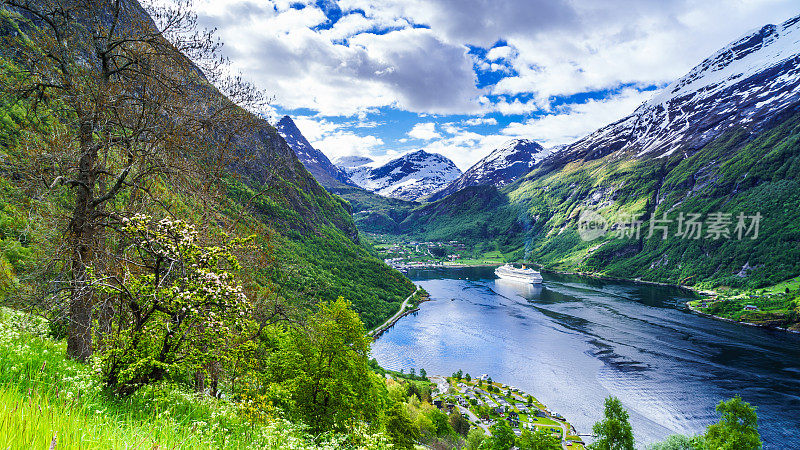 Geiranger峡湾，挪威