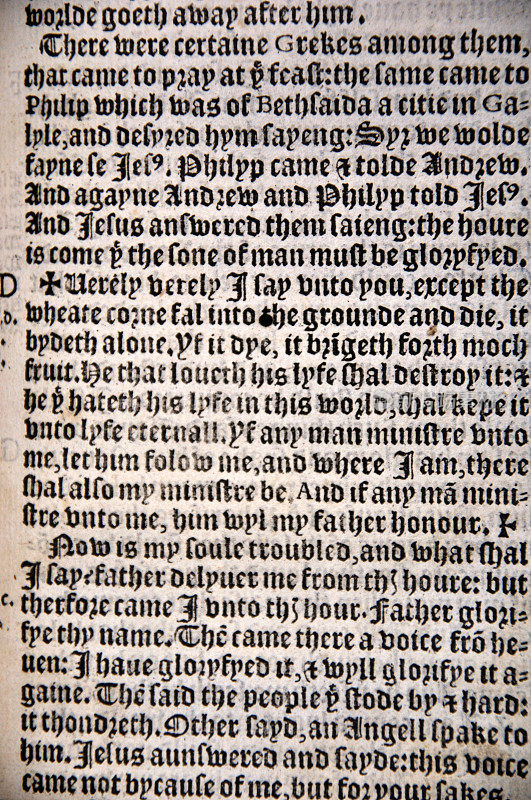 廷代尔,1538
