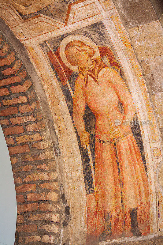 贝加莫教堂的文艺复兴壁画