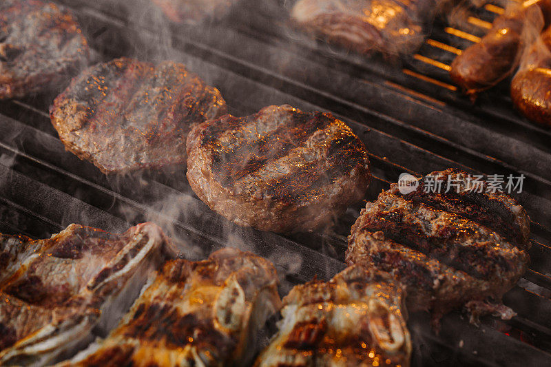 安格斯牛肉烤汉堡包