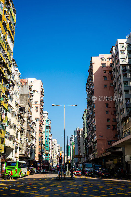 香港的商业街