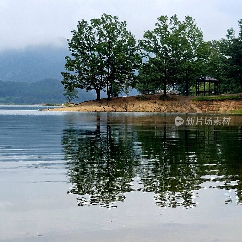 Daecheong湖风景