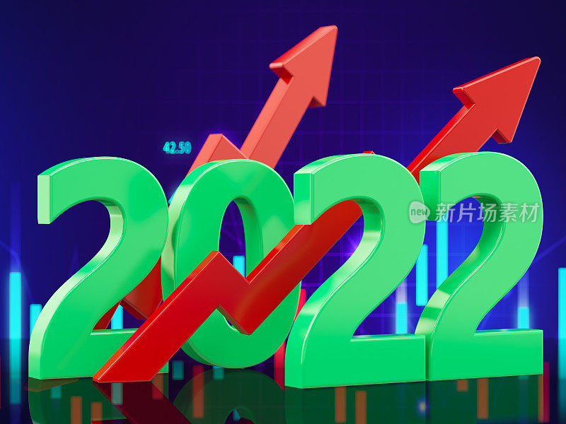 2022年财务图表和箭头