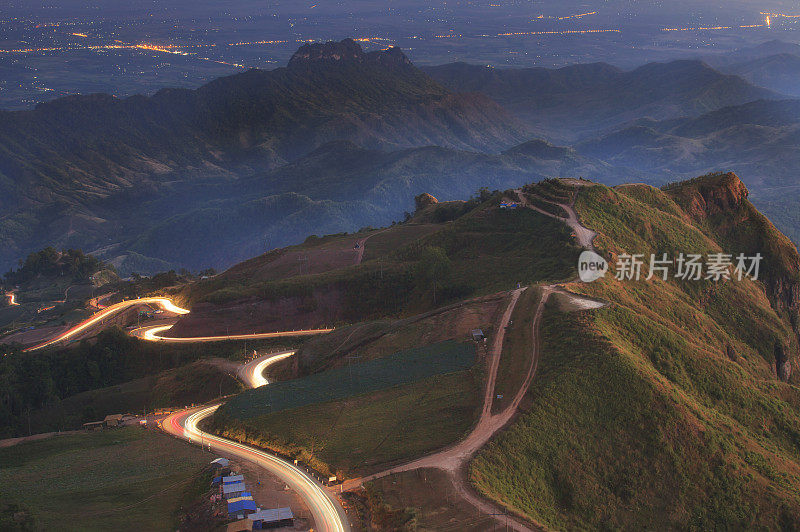 泰国碧查邦，洛美高区，富杜柏克的自然景观