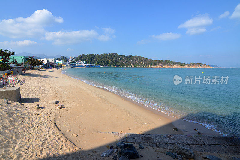 香港洲岛张东湾泳滩