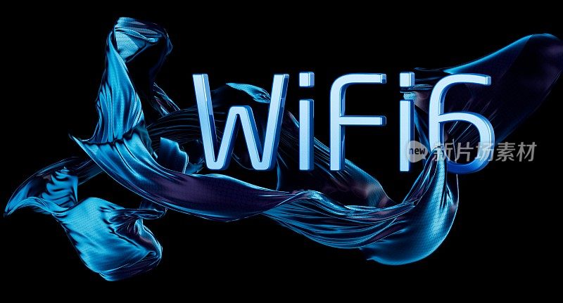 WiFi6具有智能性能的下一代无线通信连接网络。