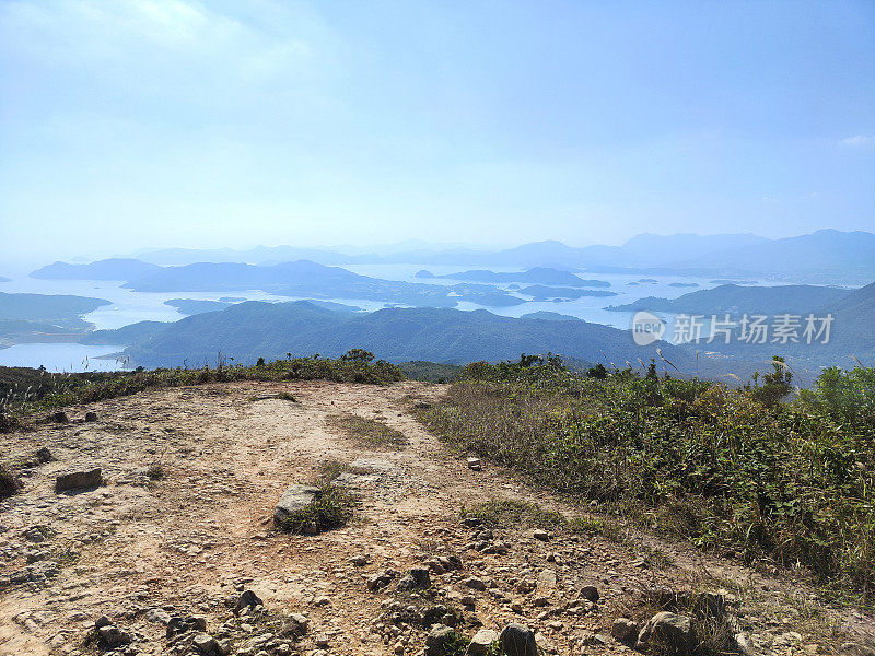 香港西贡东郊野公园大湛锦鲤山景观