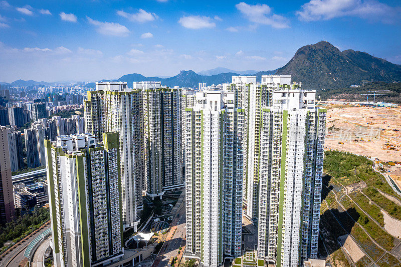 香港城的一幢公寓大楼