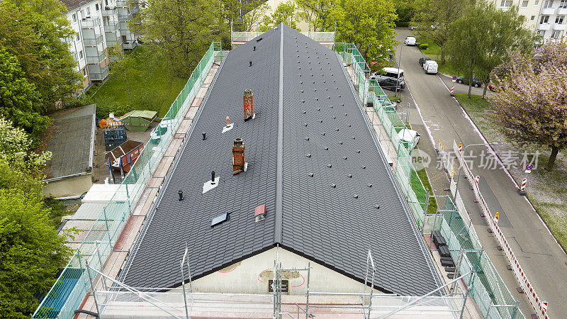 建筑工地-屋顶工程