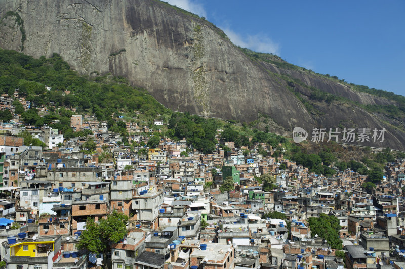 巴西里约热内卢罗欣哈贫民窟