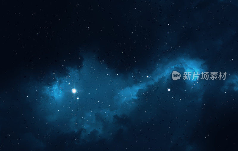 空间背景-恒星，宇宙，星系和星云