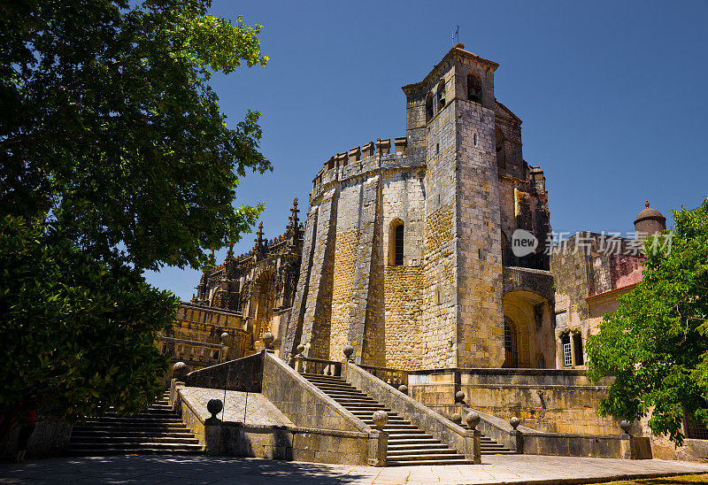 葡萄牙托马尔的圣殿骑士教堂基督修道院