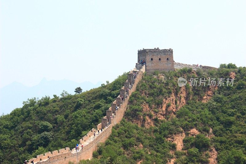 夏天的长城，中国金山岭