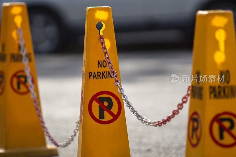 道路上禁止停车护柱