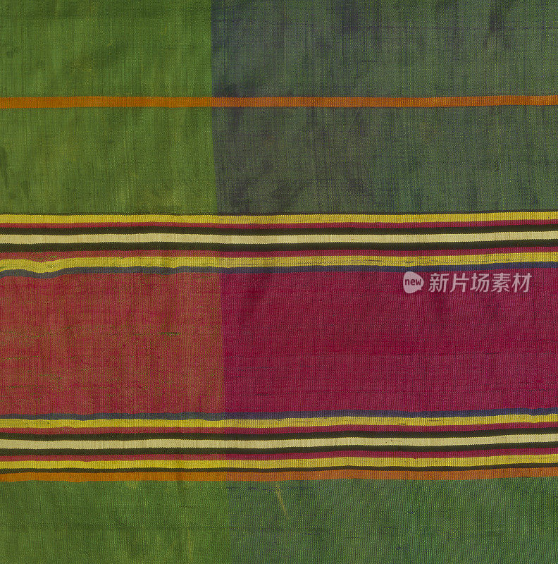 丝绸织物的细节