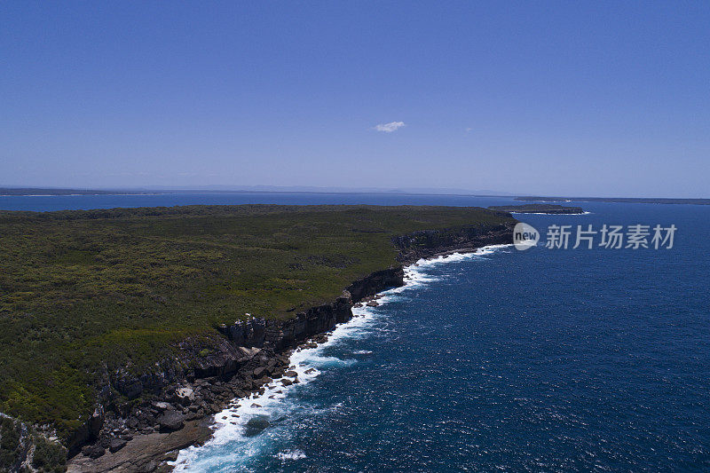 杰维斯湾的空中悬崖