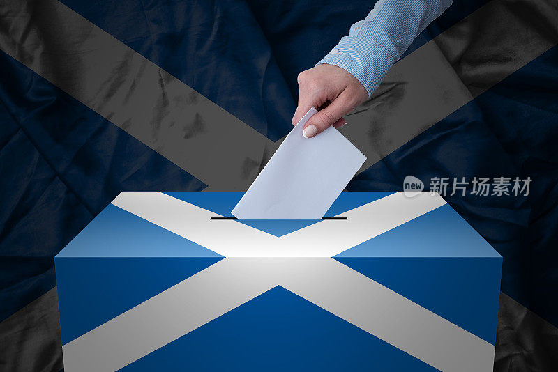 投票箱-选举-苏格兰