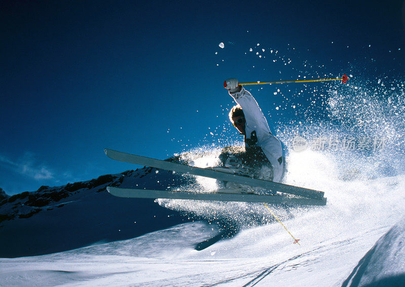 女子滑雪，背光，奥塔哥，新西兰